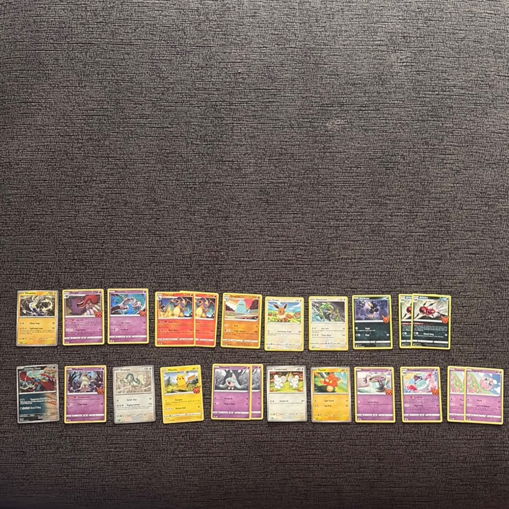 Assorted Pokémon Trading Card Game Set